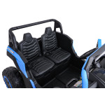 Elektrické autíčko Buggy ATV Racing Dvojmiestne!!! Modrá - 4 X 200 W - 24V7Ah